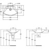 Раковина IDEAL STANDARD MOTION W890001